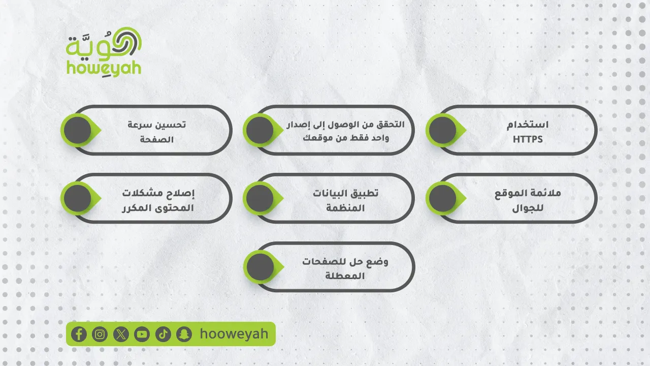 تحسين السيو التقني 
تحسين محركات البحث
هُوِيَّة