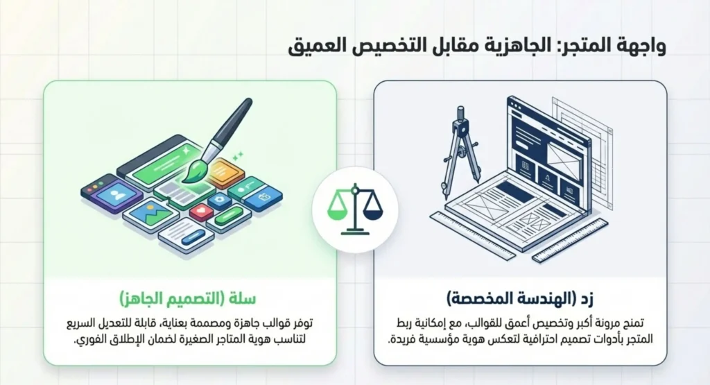 الفرق بين منصة زد وسلة 06