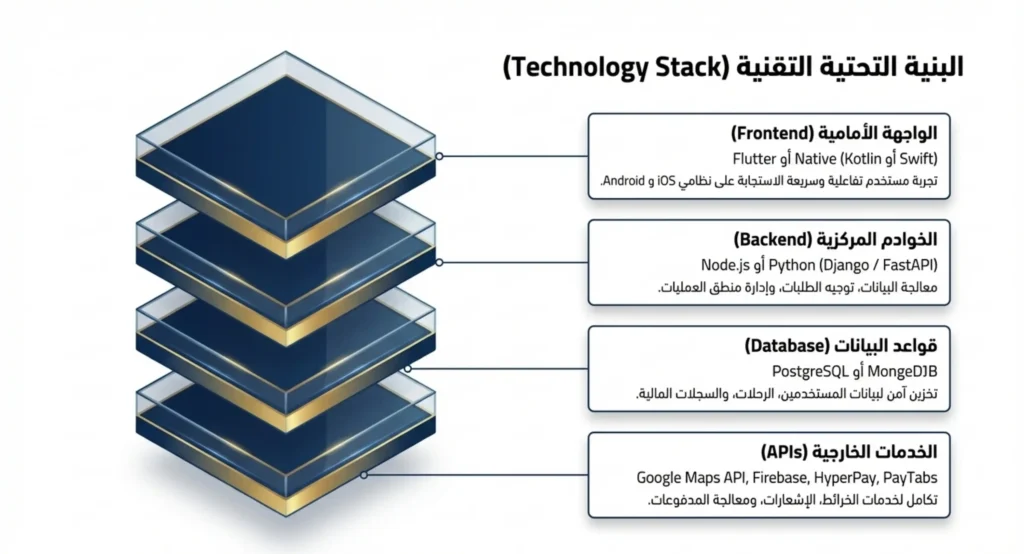 انشاء تطبيقات توصيل الركاب في السعودية 04