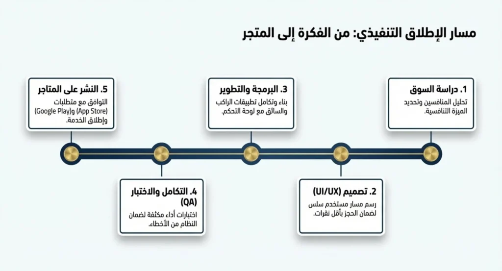 انشاء تطبيقات توصيل الركاب في السعودية 05