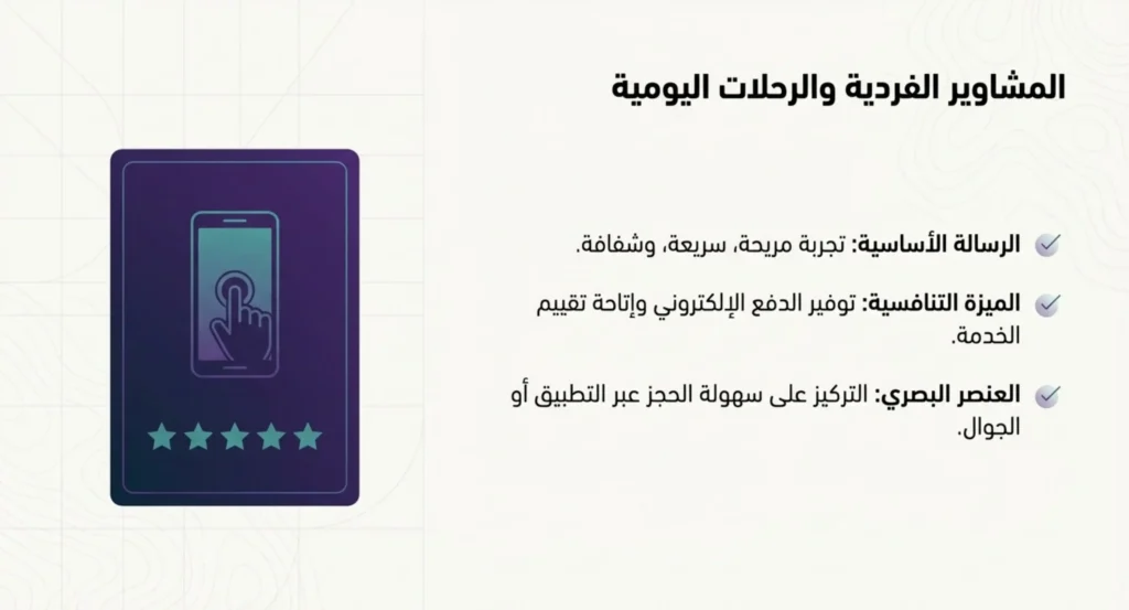 تصميم اعلان توصيل مشاوير 07