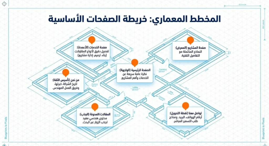 تصميم موقع مقاولات 03