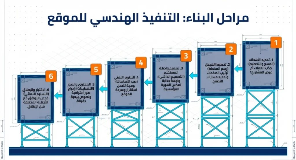 تصميم موقع مقاولات 04