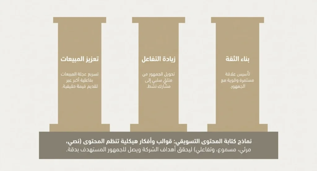 نماذج كتابة محتوى تسويقي 01